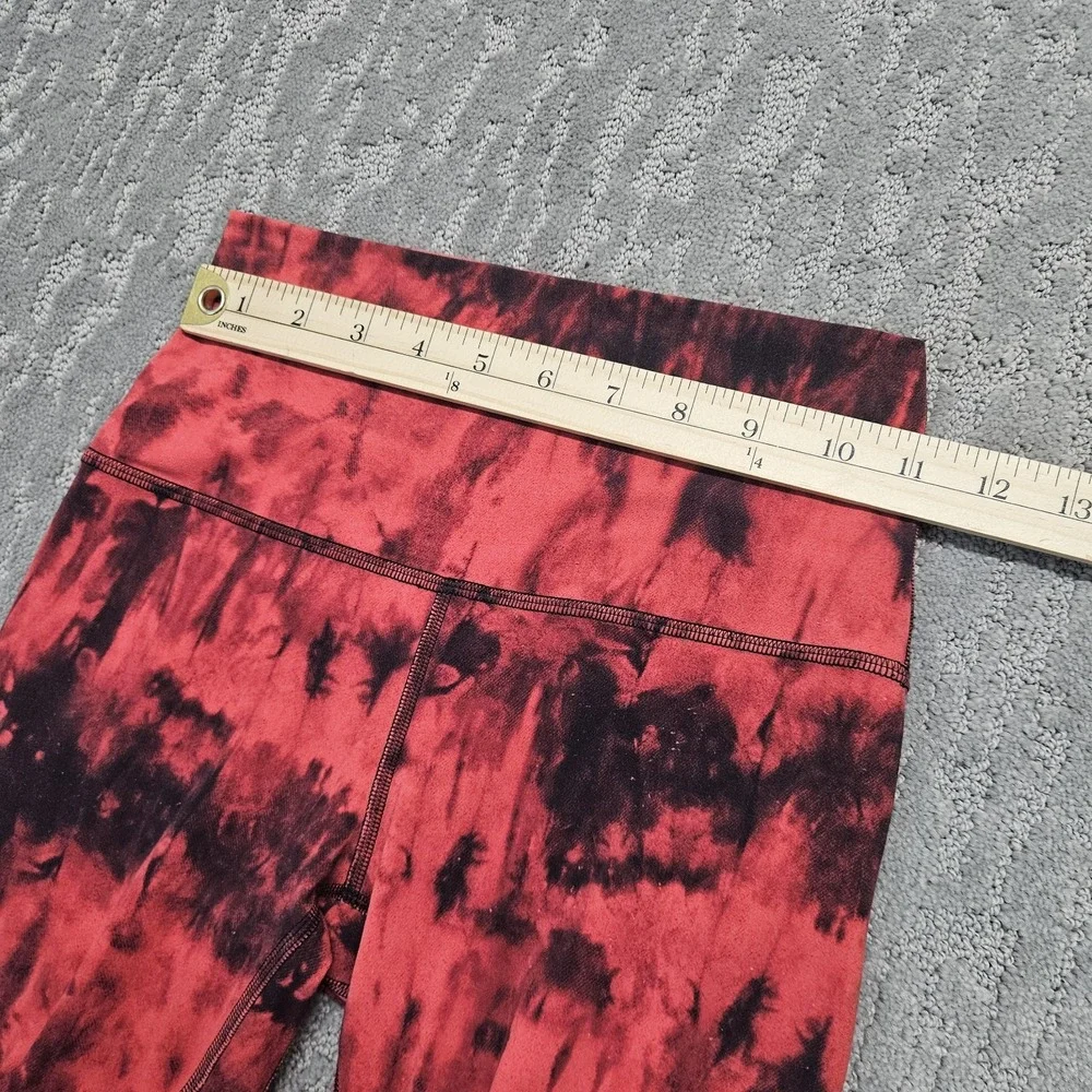 Lululemon Align Pant II 25" Game Day Red Black Multi 4 - Picture 4 of 9